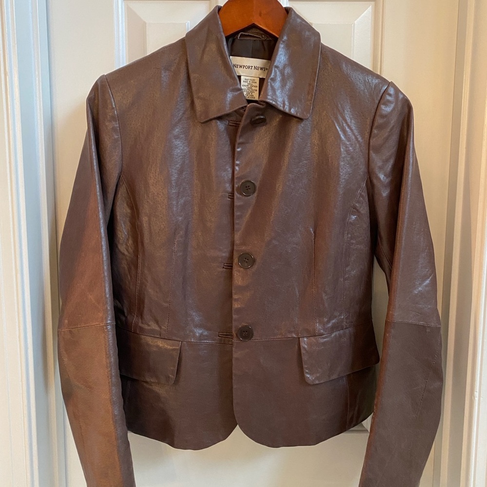 Genuine Leather Jacket - Women - Picture 1 of 6